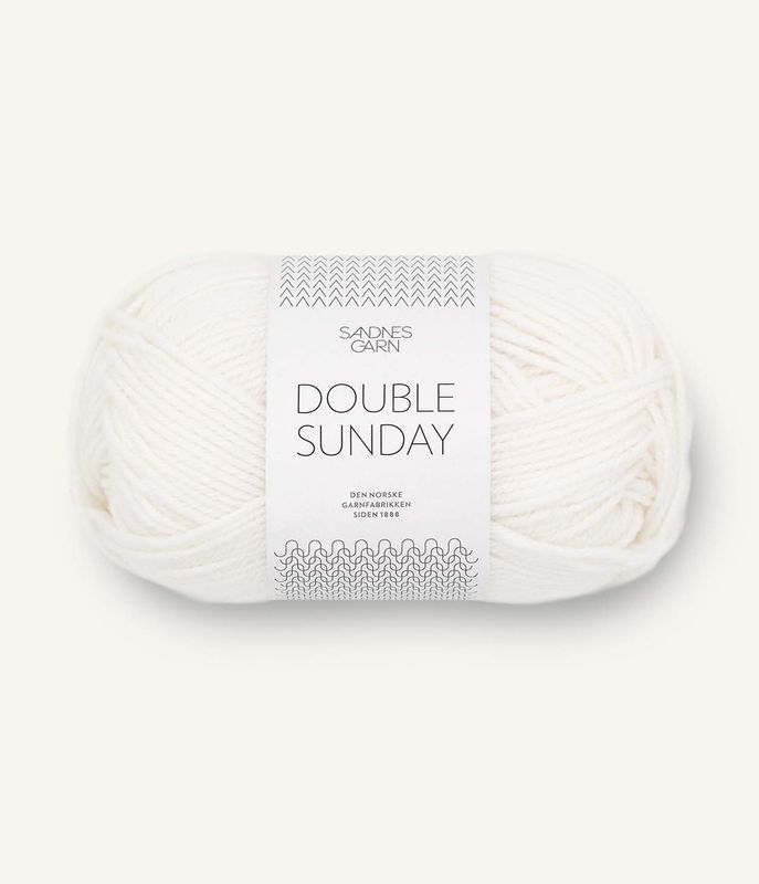 Double Sunday 1001 True White